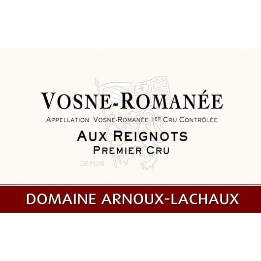 Domaine Arnoux-Lachaux Domaine Arnoux-Lachaux, Vosne-Romanee Premier Cru, Aux Reignots