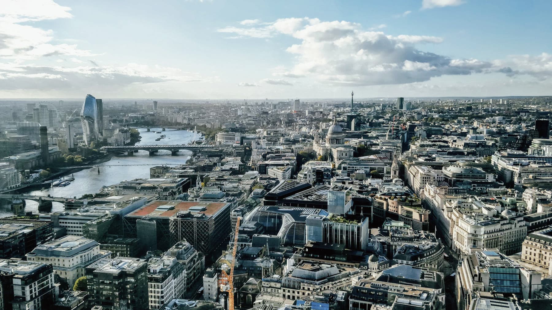 The City of London skyline