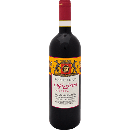 Podere Le Ripi Podere Le Ripi, Brunello di Montalcino, Lupi Sirene Riserva