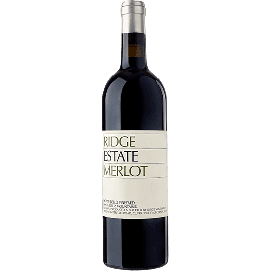 Ridge Ridge, Estate Merlot, Santa Cruz Mountains