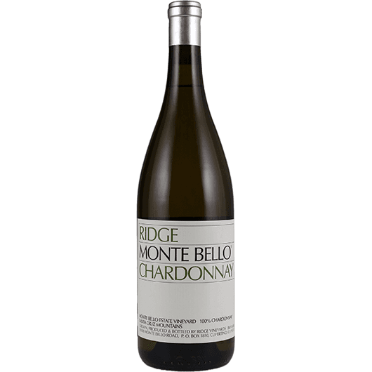 Ridge Ridge, Monte Bello Chardonnay, Santa Cruz Mountains